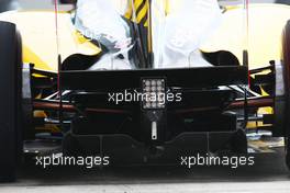 11.02.2010 Jerez, Spain,  Renault rear diffuser - Formula 1 Testing, Jerez, Spain