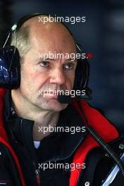 11.02.2010 Jerez, Spain,  Adrian Newey (GBR), Red Bull Racing, Technical Operations Director - Formula 1 Testing, Jerez, Spain
