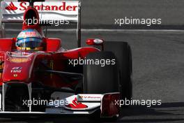 11.02.2010 Jerez, Spain,  Fernando Alonso (ESP), Scuderia Ferrari, F10 - Formula 1 Testing, Jerez, Spain