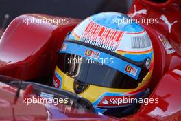 11.02.2010 Jerez, Spain,  Fernando Alonso (ESP), Scuderia Ferrari - Formula 1 Testing, Jerez, Spain