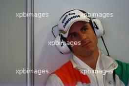 11.02.2010 Jerez, Spain,  Adrian Sutil (GER), Force India F1 Team - Formula 1 Testing, Jerez, Spain