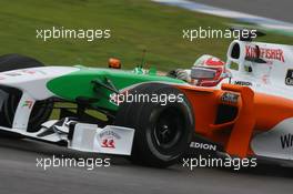 10.02.2010 Jerez, Spain,  Vitantonio Liuzzi (ITA), Force India F1 Team, VJM-03 - Formula 1 Testing, Jerez, Spain