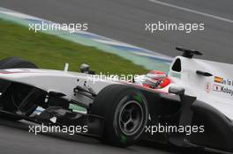10.02.2010 Jerez, Spain,  Kamui Kobayashi (JAP), BMW Sauber F1 Team, C29 - Formula 1 Testing, Jerez, Spain
