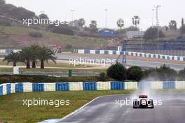 10.02.2010 Jerez, Spain,  Sébastien Buemi (SUI), Scuderia Toro Rosso, STR05 - Formula 1 Testing, Jerez, Spain