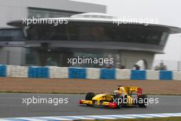 10.02.2010 Jerez, Spain,  Vitaly Petrov (RUS), Renault F1 Team, R30 - Formula 1 Testing, Jerez, Spain