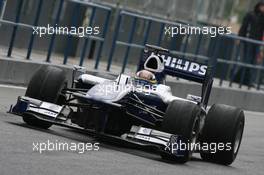 10.02.2010 Jerez, Spain,  Nico Hulkenberg (GER), Williams F1 Team, FW32 - Formula 1 Testing, Jerez, Spain