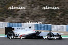 19.02.2010 Jerez, Spain,  Kamui Kobayashi (JAP), BMW Sauber F1 Team, C29 - Formula 1 Testing, Jerez, Spain