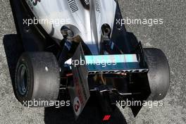 19.02.2010 Jerez, Spain,  Mercedes GP Petronas, W01, detail - Formula 1 Testing, Jerez, Spain