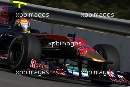 19.02.2010 Jerez, Spain,  Jaime Alguersuari (ESP), Scuderia Toro Rosso, STR05 - Formula 1 Testing, Jerez, Spain