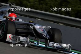 19.02.2010 Jerez, Spain,  Michael Schumacher (GER), Mercedes GP Petronas, W01 - Formula 1 Testing, Jerez, Spain