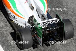 19.02.2010 Jerez, Spain,  Force India F1 Team, VJM-03, detail - Formula 1 Testing, Jerez, Spain