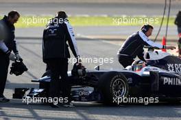 19.02.2010 Jerez, Spain,  Nico Hulkenberg (GER), Williams F1 Team, FW32 - Formula 1 Testing, Jerez, Spain