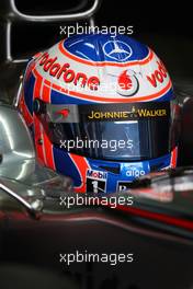 20.02.2010 Jerez, Spain,  Jenson Button (GBR), McLaren Mercedes - Formula 1 Testing, Jerez, Spain