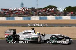20.02.2010 Jerez, Spain,  Nico Rosberg (GER), Mercedes GP Petronas, W01 - Formula 1 Testing, Jerez, Spain