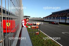 20.02.2010 Jerez, Spain,  Fernando Alonso (ESP), Scuderia Ferrari, F10 - Formula 1 Testing, Jerez, Spain