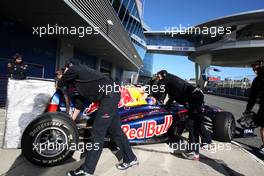 20.02.2010 Jerez, Spain,  Mark Webber (AUS), Red Bull Racing, RB6 - Formula 1 Testing, Jerez, Spain