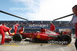 20.02.2010 Jerez, Spain,  Fernando Alonso (ESP), Scuderia Ferrari - Formula 1 Testing, Jerez, Spain