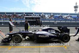 20.02.2010 Jerez, Spain,  Nico Hulkenberg (GER), Williams F1 Team, FW32 - Formula 1 Testing, Jerez, Spain