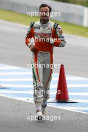 18.02.2010 Jerez, Spain,  Vitantonio Liuzzi (ITA), Force India F1 Team - Formula 1 Testing, Jerez, Spain