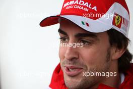 18.02.2010 Jerez, Spain,  Fernando Alonso (ESP), Scuderia Ferrari - Formula 1 Testing, Jerez, Spain