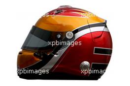 18.02.2010 Jerez, Spain,  Fairuz Fauzy (MAL), Test Driver, Lotus F1 Team helmet - Formula 1 Testing, Jerez, Spain