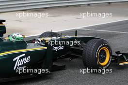 18.02.2010 Jerez, Spain,  Heikki Kovalainen (FIN), Lotus F1 Team, T127 - Formula 1 Testing, Jerez, Spain