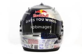 18.02.2010 Jerez, Spain,  Sebastian Vettel (GER), Red Bull Racing helmet - Formula 1 Testing, Jerez, Spain