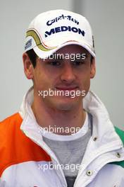18.02.2010 Jerez, Spain,  Adrian Sutil (GER), Force India F1 Team - Formula 1 Testing, Jerez, Spain