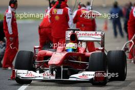 18.02.2010 Jerez, Spain,  Felipe Massa (BRA), Scuderia Ferrari, F10 - Formula 1 Testing, Jerez, Spain