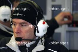 18.02.2010 Jerez, Spain,  Jock Clear (GBR), Mercedes GP Petronas, Senior Race Engineer - Formula 1 Testing, Jerez, Spain