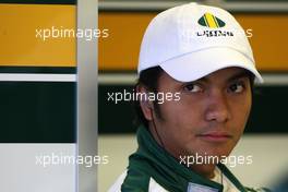 17.02.2010 Jerez, Spain,  Fairuz Fauzy (MAL), Test Driver, Lotus F1 Team - Formula 1 Testing, Jerez, Spain