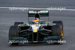 17.02.2010 Jerez, Spain,  Fairuz Fauzy (MAL), Test Driver, Lotus F1 Team, T127- Formula 1 Testing, Jerez, Spain