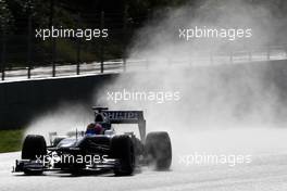 17.02.2010 Jerez, Spain,  Rubens Barrichello (BRA), Williams F1 Team, FW32 - Formula 1 Testing, Jerez, Spain