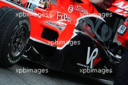 17.02.2010 Jerez, Spain,  Timo Glock (GER), Virgin Racing VR-01, detail - Formula 1 Testing, Jerez, Spain