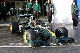 17.02.2010 Jerez, Spain,  Fairuz Fauzy (MAL), Test Driver, Lotus F1 Team, T127 - Formula 1 Testing, Jerez, Spain