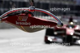 17.02.2010 Jerez, Spain,  Ferrari pitstop lights - Formula 1 Testing, Jerez, Spain