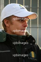 17.02.2010 Jerez, Spain,  Heikki Kovalainen (FIN), Lotus F1 Team - Formula 1 Testing, Jerez, Spain