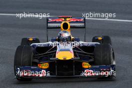 17.02.2010 Jerez, Spain,  Sebastian Vettel (GER), Red Bull Racing, RB6 - Formula 1 Testing, Jerez, Spain