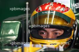 17.02.2010 Jerez, Spain,  Fairuz Fauzy (MAL), Test Driver, Lotus F1 Team- Formula 1 Testing, Jerez, Spain