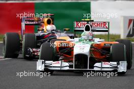 08.10.2010 Suzuka, Japan,  Vitantonio Liuzzi (ITA), Force India F1 Team - Formula 1 World Championship, Rd 16, Japanese Grand Prix, Friday Practice