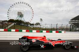 08.10.2010 Suzuka, Japan,  Lucas di Grassi (BRA), Virgin Racing - Formula 1 World Championship, Rd 16, Japanese Grand Prix, Friday Practice