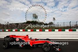 08.10.2010 Suzuka, Japan,  Timo Glock (GER), Virgin Racing VR-01 - Formula 1 World Championship, Rd 16, Japanese Grand Prix, Friday Practice