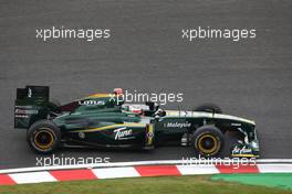 08.10.2010 Suzuka, Japan,  Jarno Trulli (ITA), Lotus F1 Team  - Formula 1 World Championship, Rd 16, Japanese Grand Prix, Friday Practice