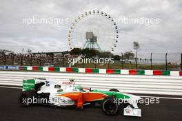 08.10.2010 Suzuka, Japan,  Vitantonio Liuzzi (ITA), Force India F1 Team, VJM-03 - Formula 1 World Championship, Rd 16, Japanese Grand Prix, Friday Practice