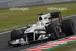 08.10.2010 Suzuka, Japan,  Kamui Kobayashi (JAP), BMW Sauber F1 Team  - Formula 1 World Championship, Rd 16, Japanese Grand Prix, Friday Practice