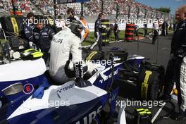 10.10.2010 Suzuka, Japan,  Nico Hulkenberg (GER), Williams F1 Team  - Formula 1 World Championship, Rd 16, Japanese Grand Prix, Sunday Pre-Race Grid