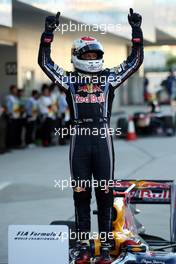 10.10.2010 Suzuka, Japan,  Sebastian Vettel (GER), Red Bull Racing wins the race - Formula 1 World Championship, Rd 16, Japanese Grand Prix, Sunday Podium