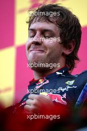 10.10.2010 Suzuka, Japan,  Sebastian Vettel (GER), Red Bull Racing - Formula 1 World Championship, Rd 16, Japanese Grand Prix, Sunday Podium