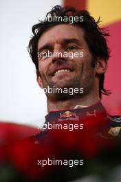 10.10.2010 Suzuka, Japan,  Mark Webber (AUS), Red Bull Racing - Formula 1 World Championship, Rd 16, Japanese Grand Prix, Sunday Podium