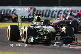 10.10.2010 Suzuka, Japan,  Jarno Trulli (ITA), Lotus F1 Team - Formula 1 World Championship, Rd 16, Japanese Grand Prix, Sunday Race